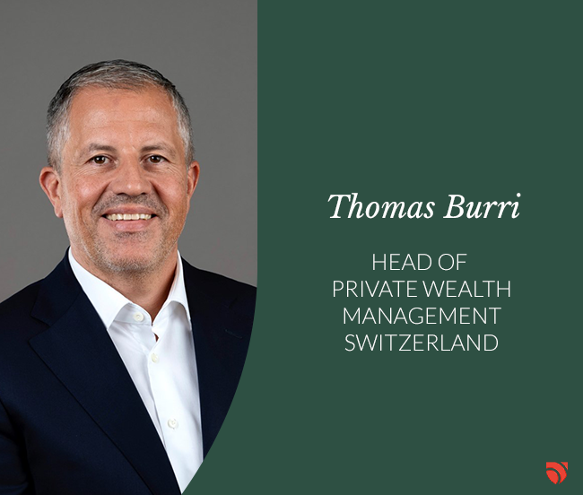 Thomas Burri Takes Helm of Private Wealth Management at ODDO BHF Switzerland